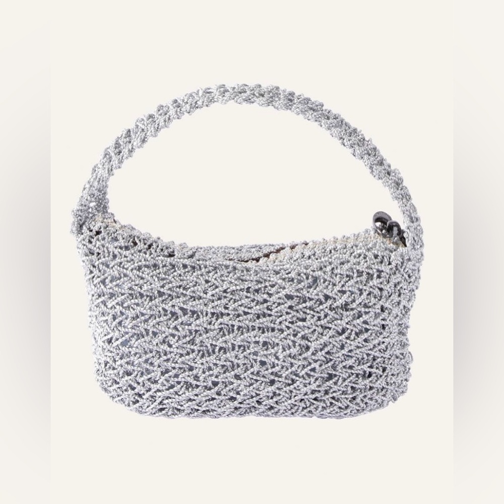 Maria La Rosa Lee Mini Bag Silver Sold Out